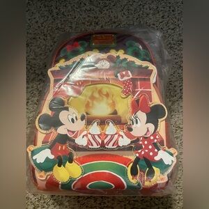 Loungefly Disney Christmas Holiday Mickey Minnie Hot Cocoa Lenticular SHIPS ASAP
